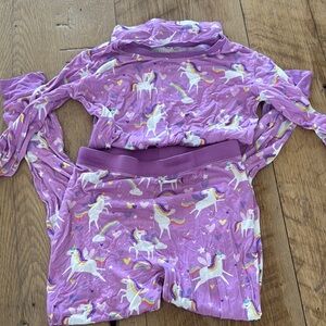 Purple Unicorn Kids Pajamas